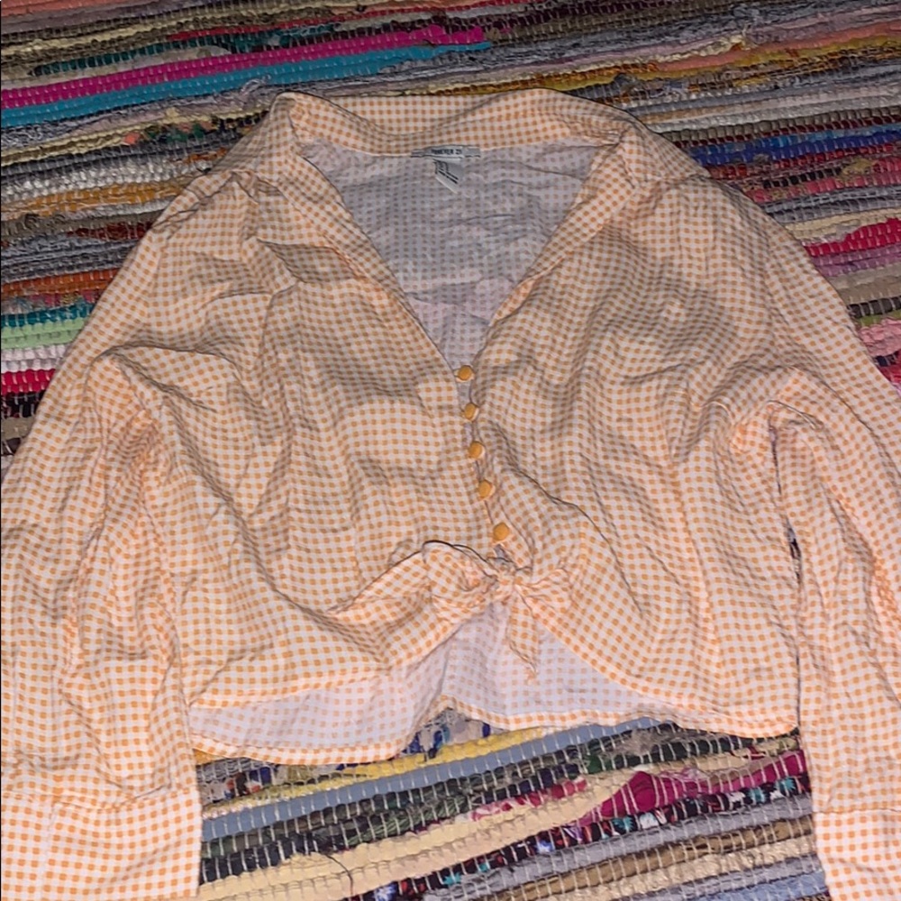 Forever 21 button up long sleeve